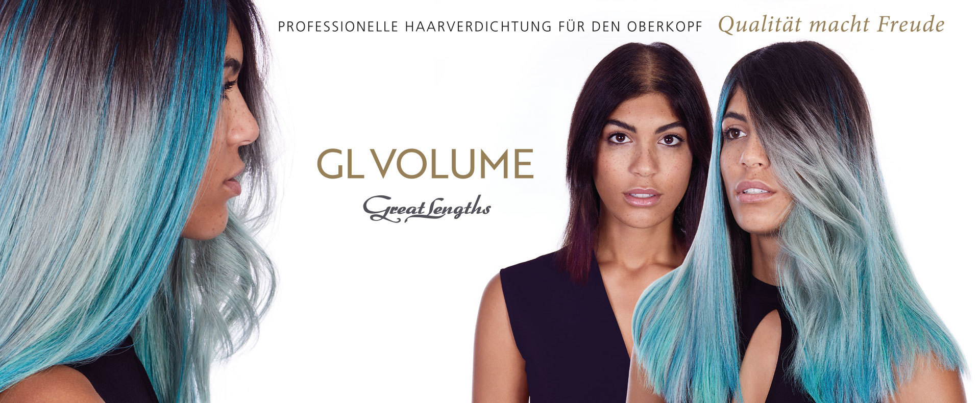 GL Volume, perfektes Ergebnis, ein neues Haargefühl ist entstanden (© Great Lengths)