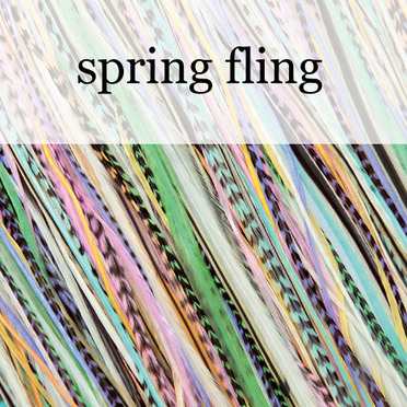 spring fling:  (© © fine FEATHERHEADS)
