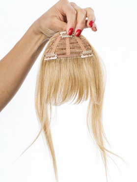 Clip-in-Bang, Rückseite:  (© © Great Lengths)