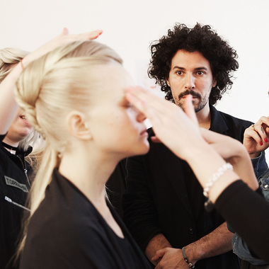 Maybelline Lookproben von der Fahion Week 2016:  (© © André Märtens für L’Oréal Professionnel
)