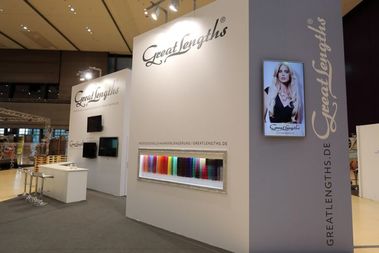 Messestand von Great Lengths, Hairfestival Graz:  (© © Great Lengths)