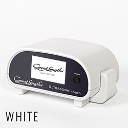 Farbe: WHITE; Die Revolution schlechthin ist die neue Beschichtung des Stabes (© Great Lengths)