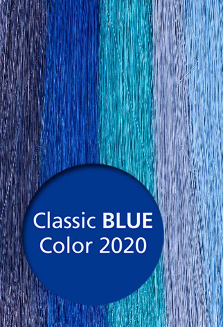 Classic Blue - Farbenvielfalt bei Great Lengths (© Great Lengths)