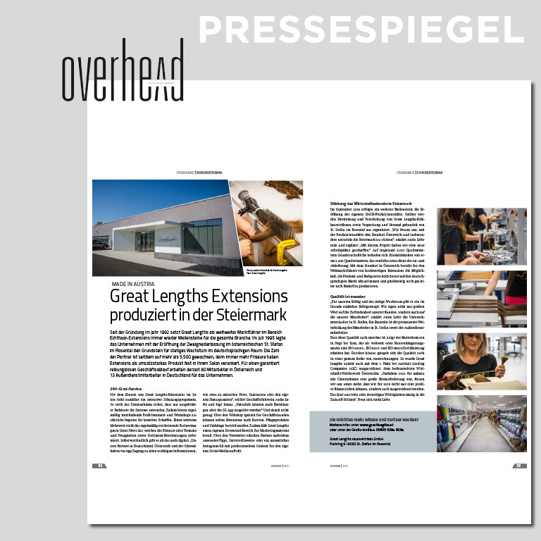 Magazin overhead, Ausgabe Februar 2021 (© Magazin overhead)