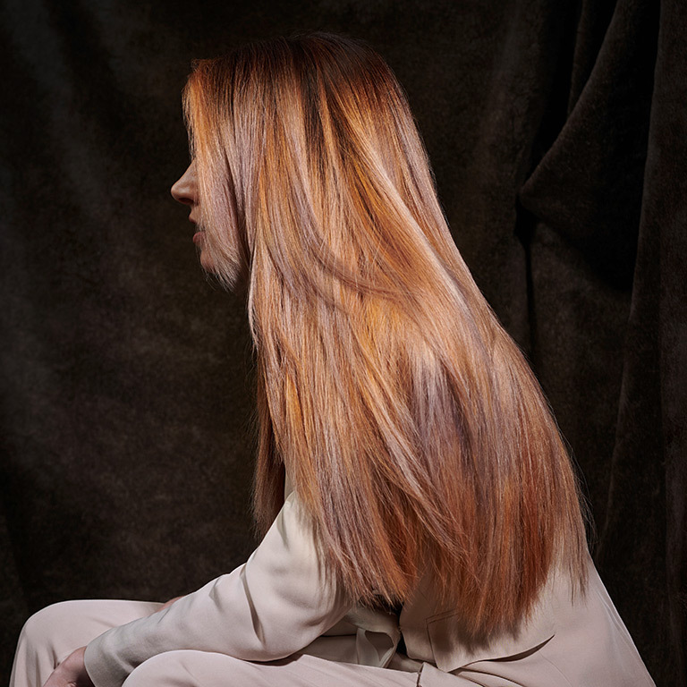 Langes Haar mit Haarverlängerung (© Great Lengths)
