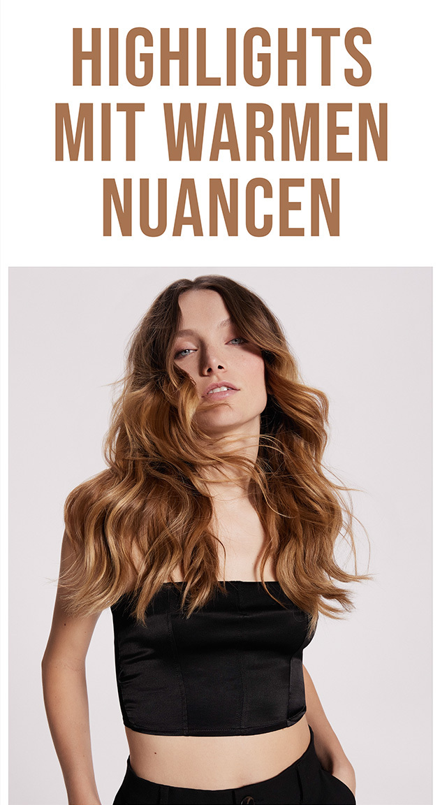 Fashiontrend: HIGHLIGHTS MIT WARMEN NUANCEN (© Great Lengths)