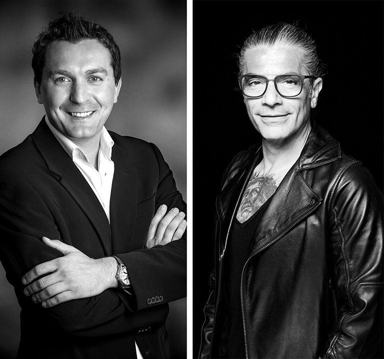 Thomas Keitel und Emidio Gaudioso (© https://www.hair-help-the-oceans.com/)