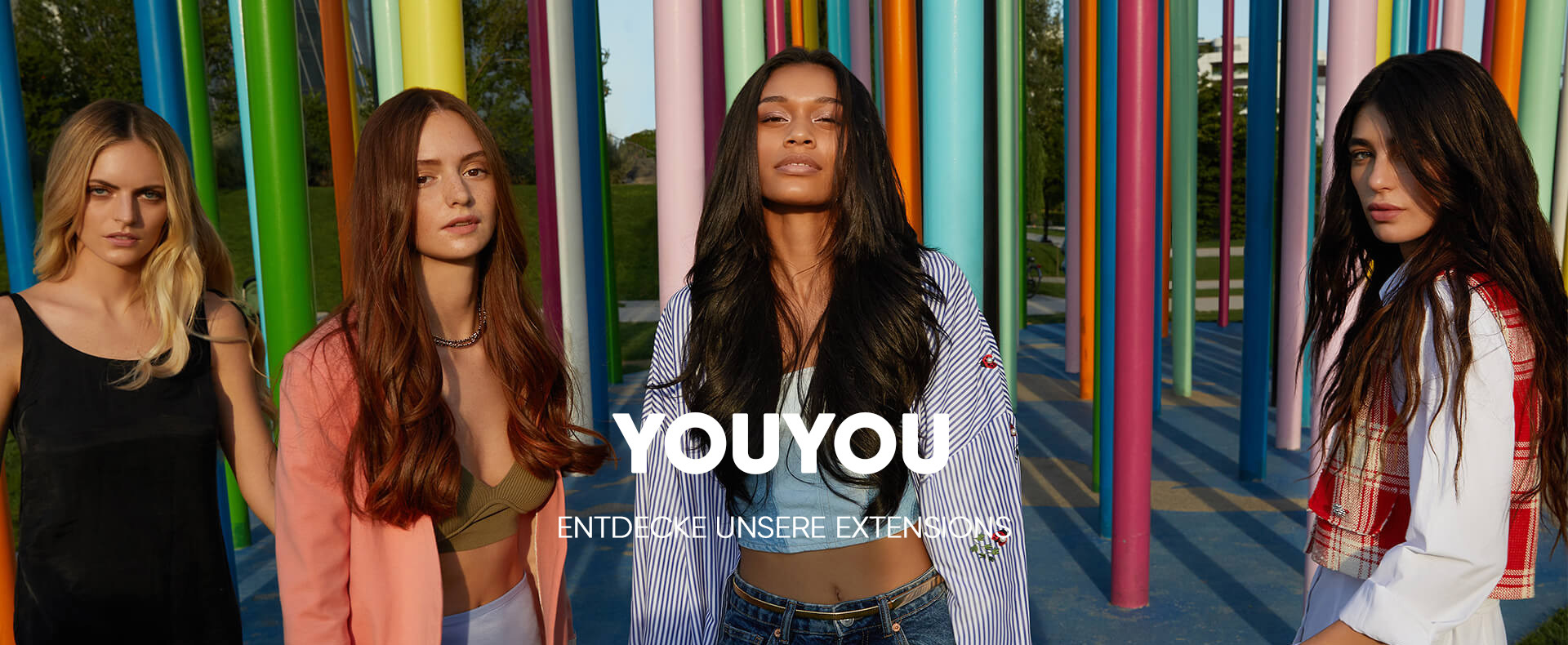 YOUYOU ENTDECKE UNSERE EXTENSIONS (© YOUYOU Hair)