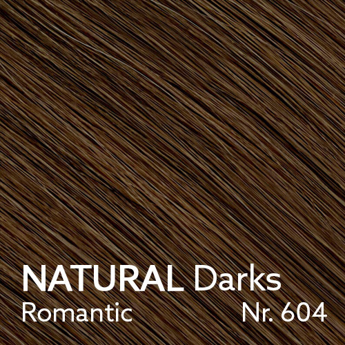 NATURAL Darks - Romantic Nr. 604 - 3 Längen (30cm, 40cm, 50cm) (© YOUYOU Hair)