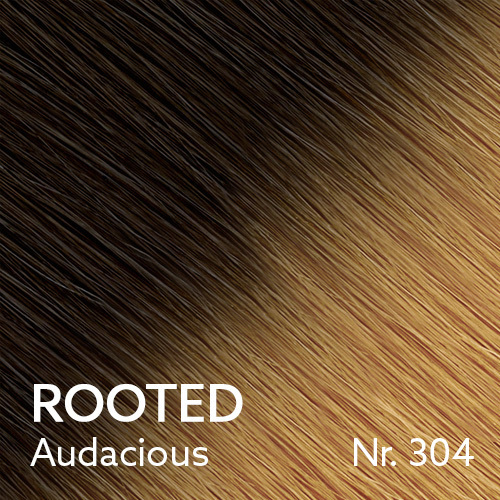ROOTED Audacious - Nr. 304 -3 Längen (30 cm, 40 cm, 50 cm) (© YOUYOU Hair)