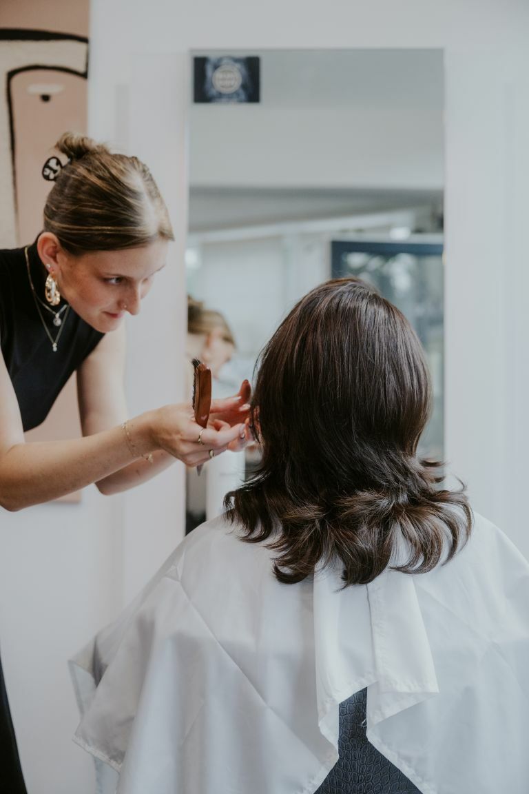 Modeschule Hallein, Stylistin: Ines Lang (© @anna_haslauer_photography)