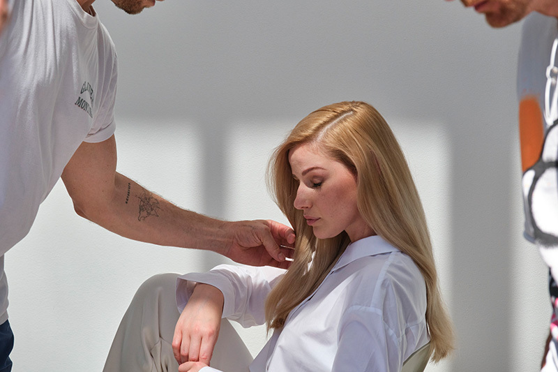 Fotoshooting in Berlin (© Great Lengths)