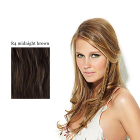 CLIP IN LONG BRAID R4 midnight brown:  (© Great Lengths)