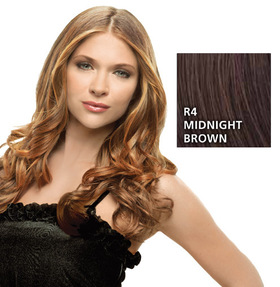 Hairdo 23 inch Clip in Wavy, Midnight Brown:  (© HAIRUWEAR)