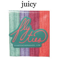 Fly Ties Haarbänder Farbe: juicy:  (© Great Lengths)