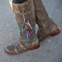 Charm Boots:  (© fineFEATHERHEADS)