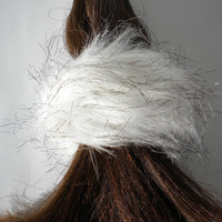 FAUX FUR SNAP WRAP:  (© Great Lengths)