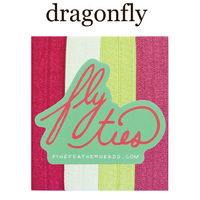 Fly Ties Haarbänder Farbe: dragonfly