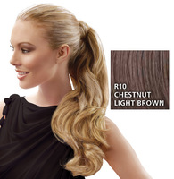 23 inch Wrap Around Pony, Chestnut:  (© HAIRUWEAR)