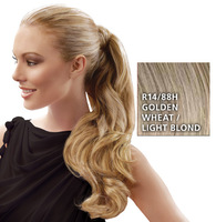 23 inch Wrap Around Pony, Golden Wheat:  (© HAIRUWEAR)