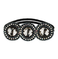 Hollywood Hair-Tie Pewter (© TASSEL) Hollywood Hair-Tie Pewter: (© TASSEL)