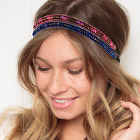 Saville Pink, Headband:  (© TASSEL)