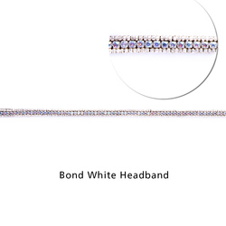 Bond White Headband, Zoom:  (© TASSEL)
