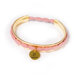 Hair Tie Cuff Gold mit Hair Tie:  (© )