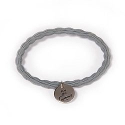 Hair Tie Twisted grau:  (© )