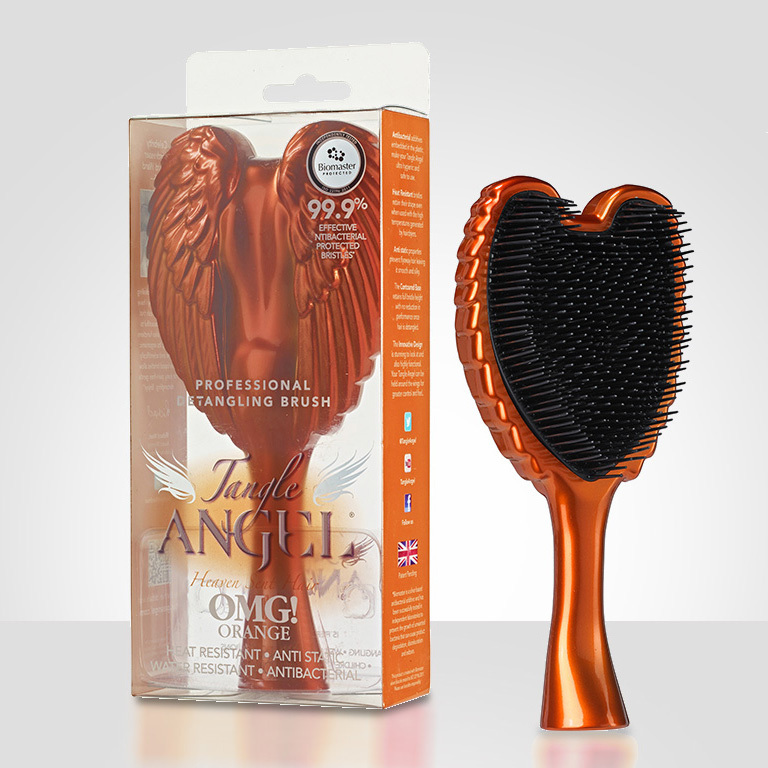 Tangle Angel, metallic Look - Farbe: orange (© Great Lengths)