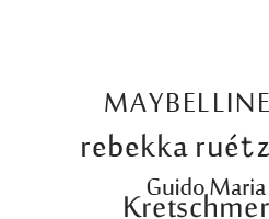 Berlin Fashion Week 2015 - Maybelline, Rebekka Ruétz, Guido Maria Kretschmer. Und Great Lengths mittendrin.
