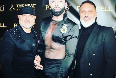 Star-Designer Harald Glööckler bei Tolga und Haluk Mantas