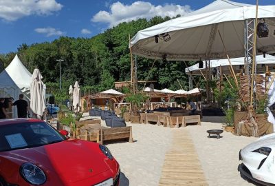 Woman Beach Day by Porsche in Wuppertal