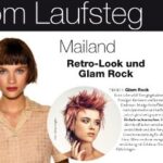 Mailand: Retro-Look und Glam Rock (© Trend Frisuren)