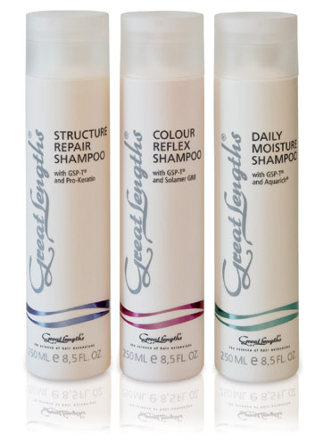 Shampoos ohne Silikone (© Great Lengths)