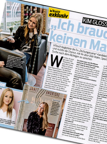 InTouch begleitete Ex-Dschungelcamp-Kandidatin zum Umstyling (© InTouch)