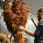 Waldgeist in der Auslage ist im Entstehen (© Maximilian Salzer)