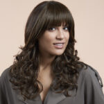 Clip-in-Bang (Fringe), Anabell mit Stirnfransen, Sujet 0356 (© Great Lengths)