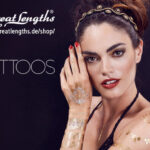 Körperschmuck vom Feinsten, wundervolle Tattoowelt von TASSEL (© Great Lengths)