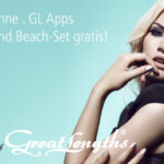 Sommer . Sonne . GL Apps                           und Beach-Set gratis für Sie oder Ihre Kunden! (© Great Lengths)