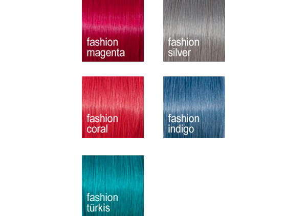 Fashion Farben, trendig und verspielt (© Great Lengths)