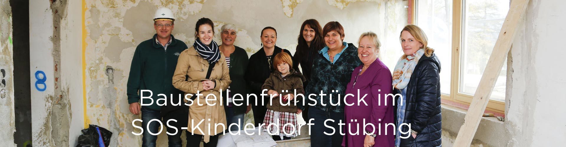 SOS-Kinderdorf Stübing - Baustellenfrühstück (© Great Lengths)