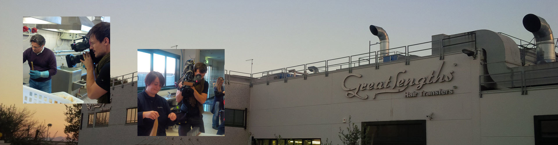 Dreharbeiten bei Great Lengths in Nepi bei Rom (© Great Lengths)