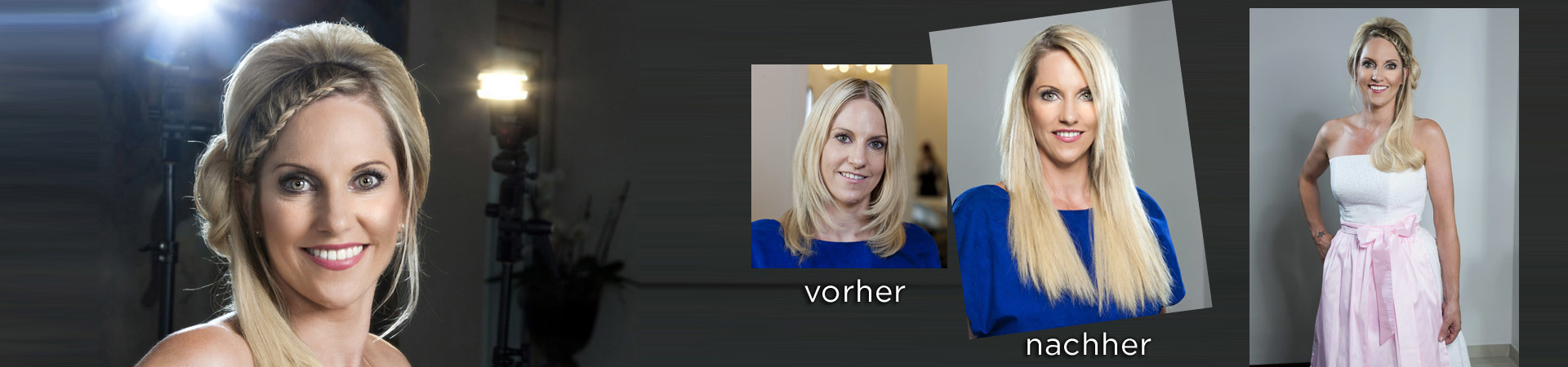 Brautstyling - wunderschöne Braut (© Great Lengths)