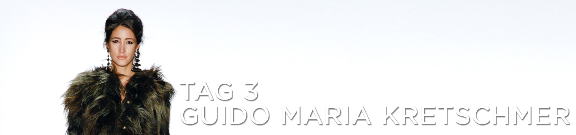 Tag 3 auf der Fashion Week Berlin: Guido Maria Kretschmer (© DRS Berlin; Werbefotograf Phil MEINWELT)