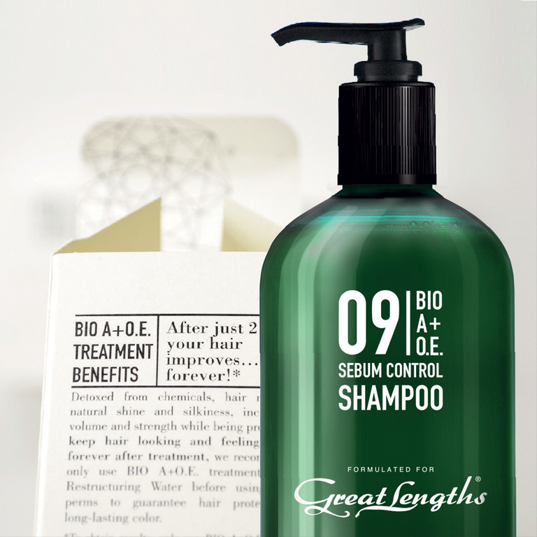 BIO A + O.E die erste professionelle BIO-Haarpflege! (© Great Lengths)