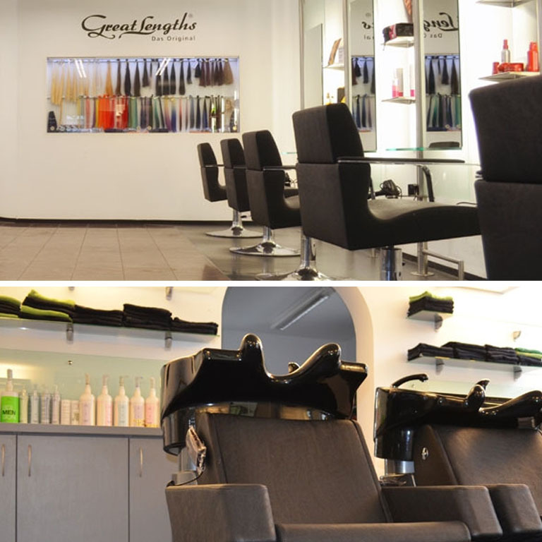 Der Friseur Humer (© Great Lengths)