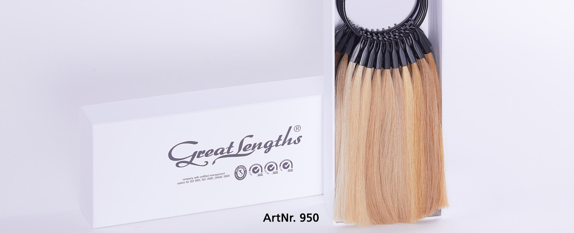 Brandneuer Farbring in lichtgeschützter Box  (© Great Lengths)