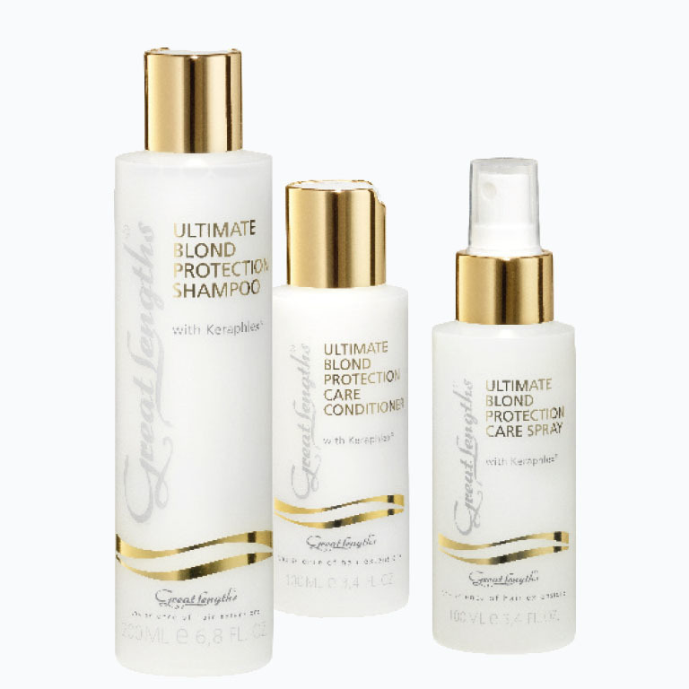 Hochwertige Pflege für langes Haar (© Great Lengths)