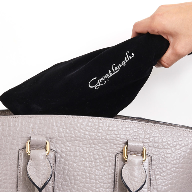 Hair Caddy, nimm deine Haare in Zukunft einfach mit (© Great Lengths)